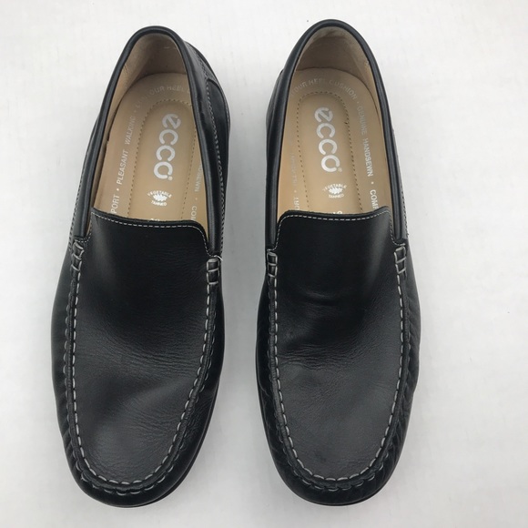 Ecco Men\'s Classic Moc Leather Slip On Loafers Size 9-9.5 /43 main image 4